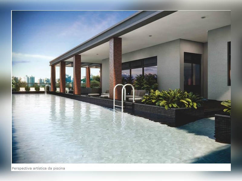 Studio à venda Santa Cecília com 43m² e 1 quarto por R$ 420.000 - piscina.jpg
