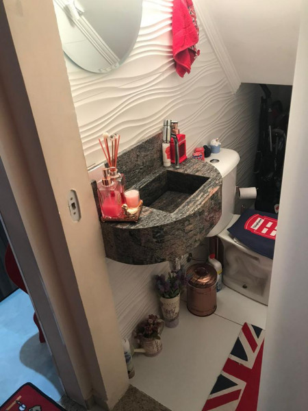 Casa de condomínio à venda Vila Mazzei com 88m² e 2 quartos por R$ 450.000 - 1510795509-lavabo.jpeg