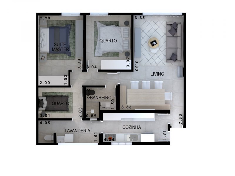 imóvel com 87m² - Perdizes - São Paulo