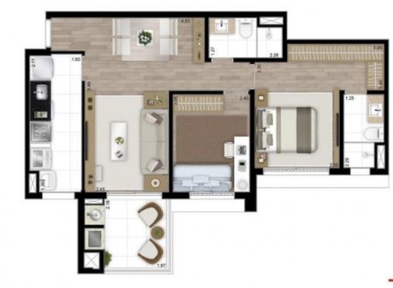 Apartamento à venda Vila Pompéia com 70m² e 2 quartos por R$ 820.000 - 1392119759-ap1.jpg