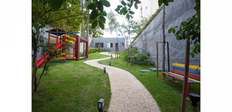Apartamento à venda Jardim Maristela com 72m² e 1 quarto por R$ 645.000 - 445777787-playground.jpg