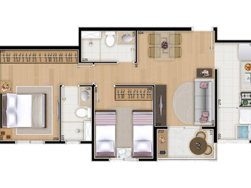imóvel com 54m² - Vila das Belezas - São Paulo