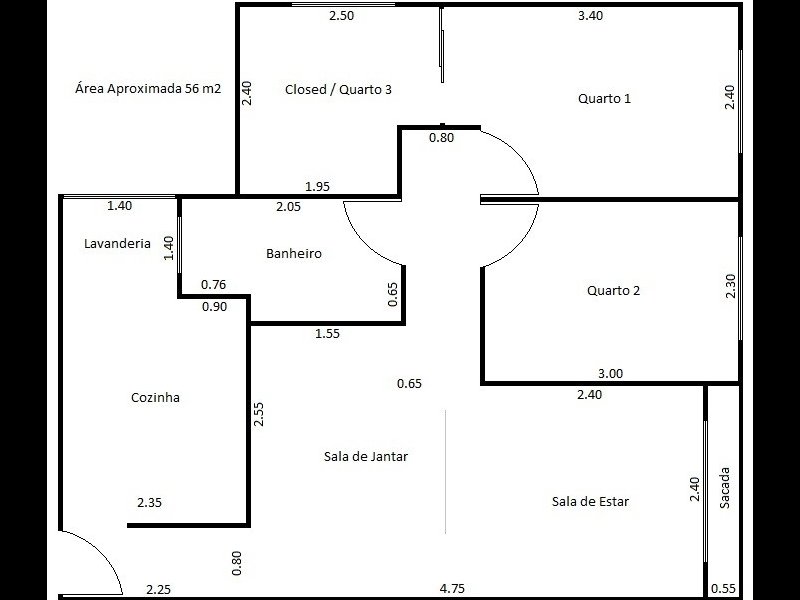 imóvel com 56m² - Cidade Líder - São Paulo