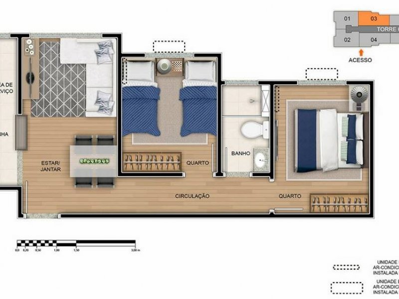 imóvel com 43m² - Guaturinho - Santana de Parnaiba