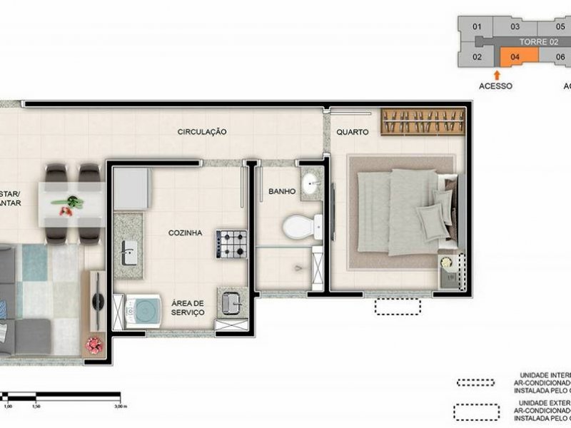imóvel com 43m² - Guaturinho - Santana de Parnaiba