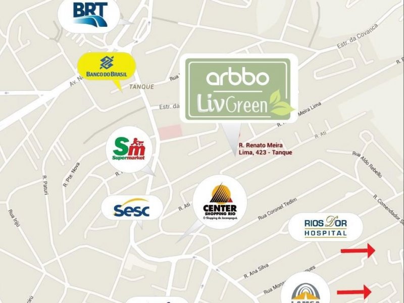 Apartamento à venda Tanque com 44m² e 2 quartos por R$ 189.000 - 1596432689-img34.jpg