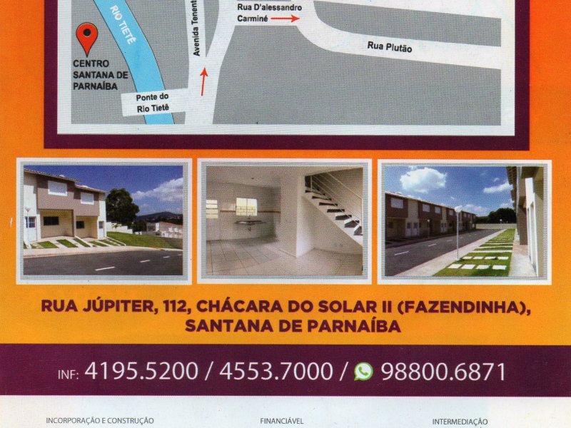 imóvel com 61m² - Chácara do Solar II (Fazendinha) - Santana de Parnaiba