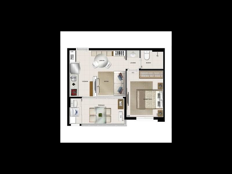 Apartamento à venda Vila Andrade com 38m² e 1 quarto por R$ 310.000 - 340532920-6c524168-72be-4c01-b031-62b9256cb119.jpeg