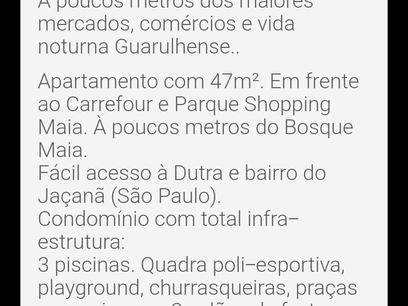 imóvel com 48m² - Portal dos Gramados - Guarulhos