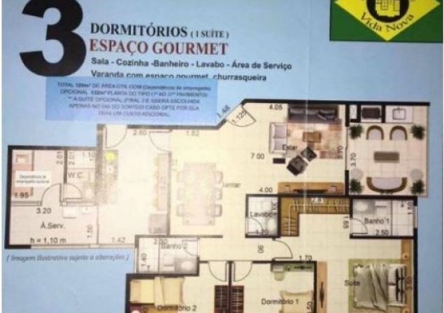 imóvel com 125m²