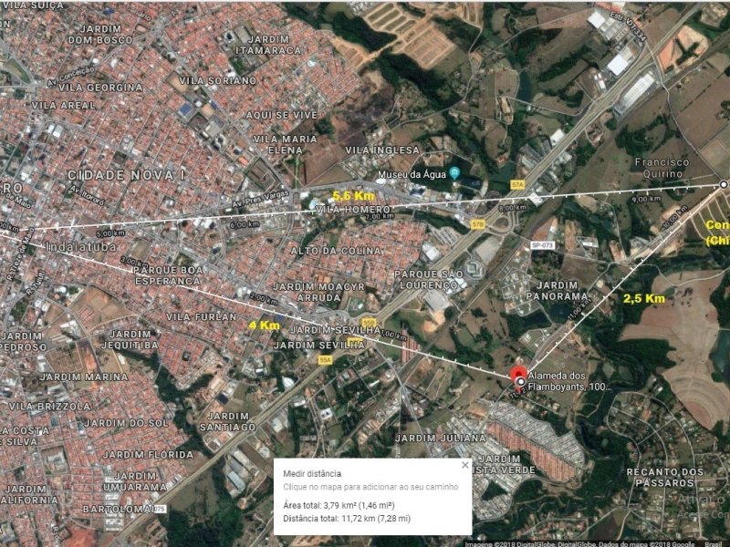 imóvel com 5600m² - Chácaras de Recreio Ingá - Indaiatuba