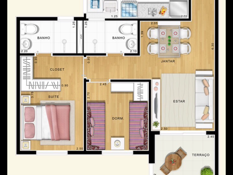 imóvel com 56m² - Vila Moinho Velho - São Paulo