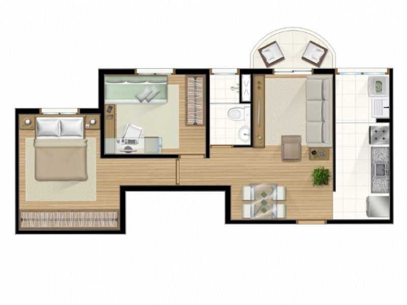 imóvel com 52m² - Assunção - São Bernardo do Campo