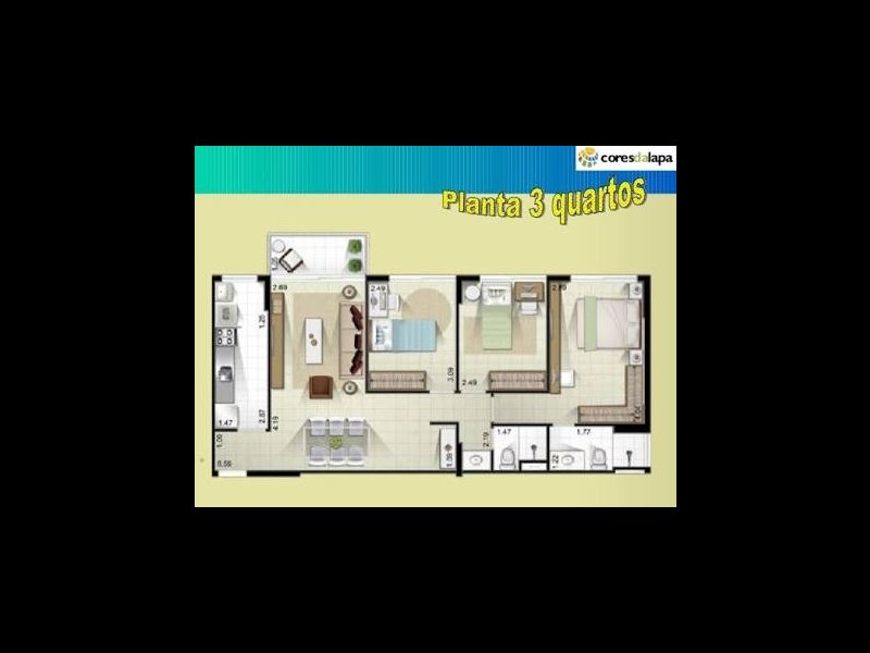 imóvel com 75m² - Santa Teresa - Rio de Janeiro
