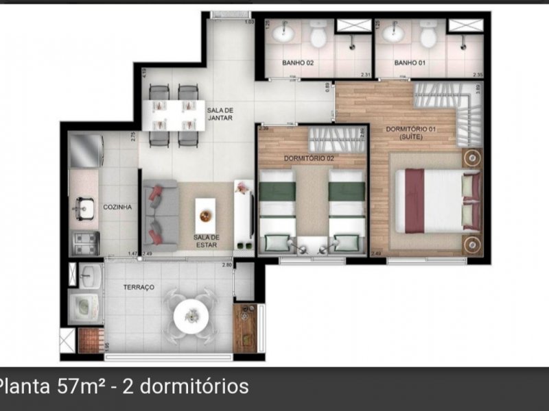 imóvel com 60m² - Limão - São Paulo