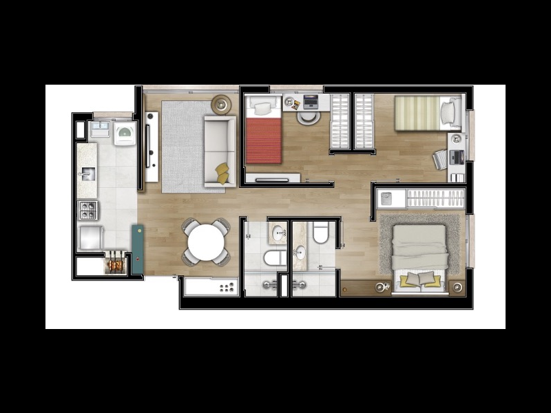 imóvel com 75m² - Petrópolis - Porto Alegre