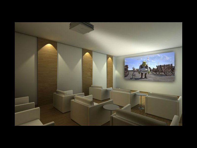 Apartamento à venda Vila Miriam com 50m² e 3 quartos por R$ 295.000 - 296607148-cinema.jpg