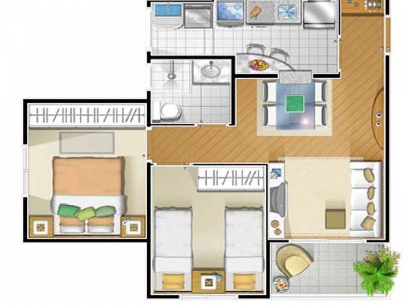 imóvel com 48m² - Jardim Ampliação - São Paulo