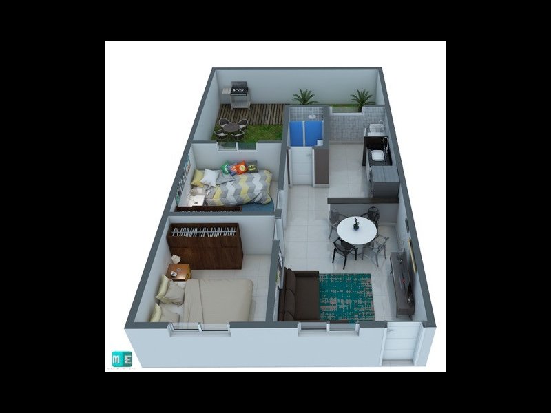 imóvel com 45m² - Lopes de Oliveira - Sorocaba