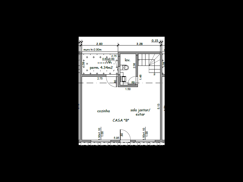 Casa de condomínio à venda Jardim Vivan com 75m² e 2 quartos por R$ 350.000 - 1392072617-terreo.PNG