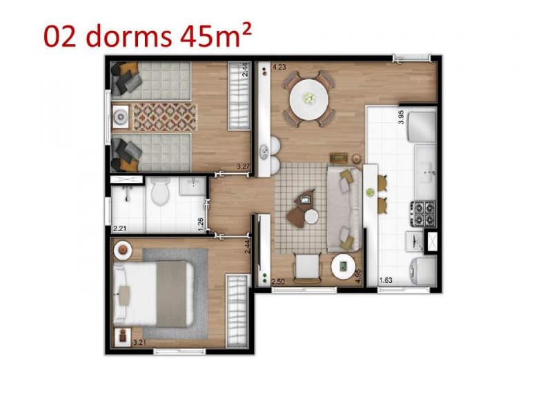 imóvel com 36m² - Cambuci - São Paulo