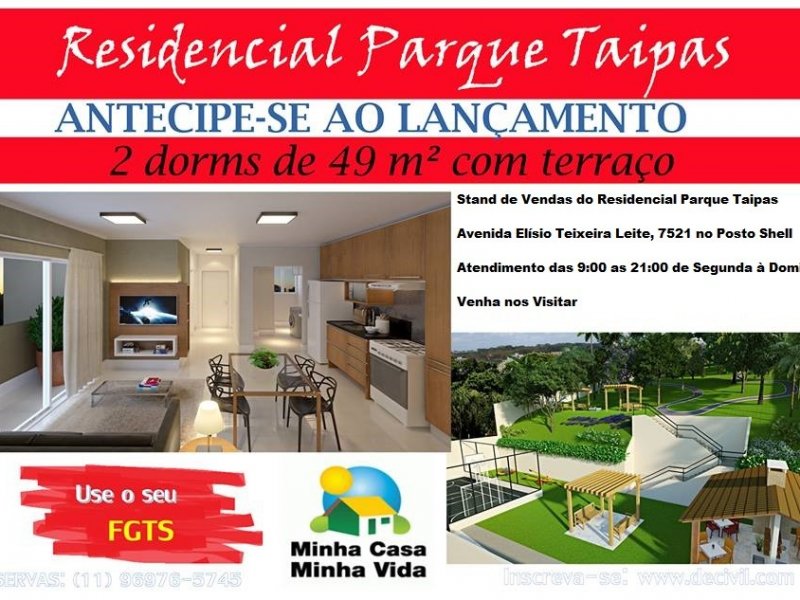 Apartamento à venda Vila Nova Parada com 47m² e 2 quartos por R$ 167.900 - 808440451-banner-com-endereco.jpg