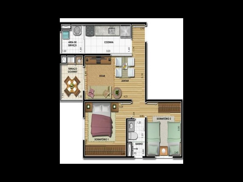 imóvel com 50m² - Vila ester - Carapicuiba