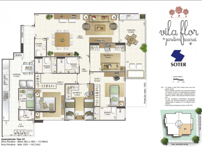 Apartamento à venda Icaraí com 138m² e 4 quartos por R$ 1.095.000 - 2055103475-vila14.png