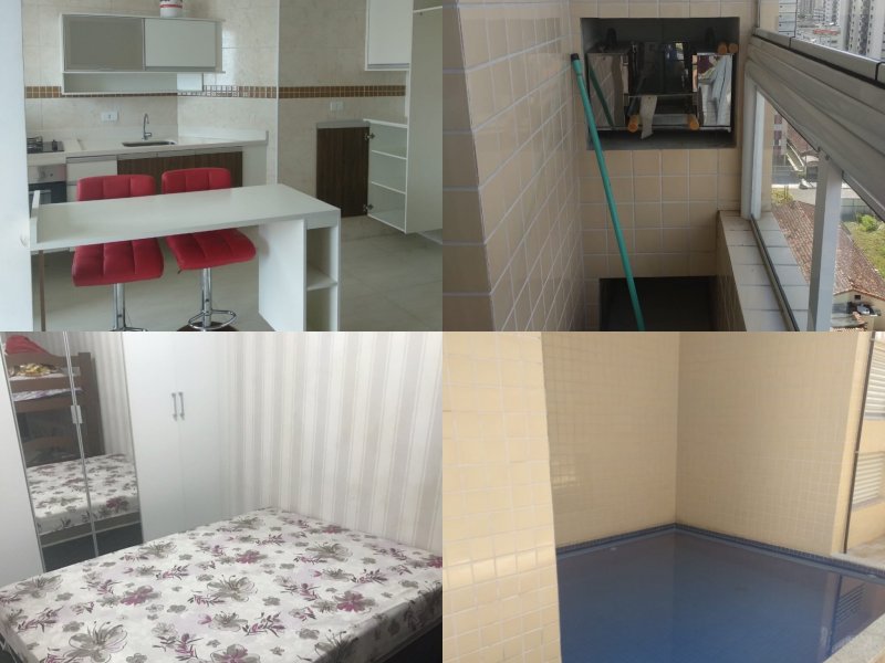 imóvel com 42m² - Boqueirão - Praia Grande