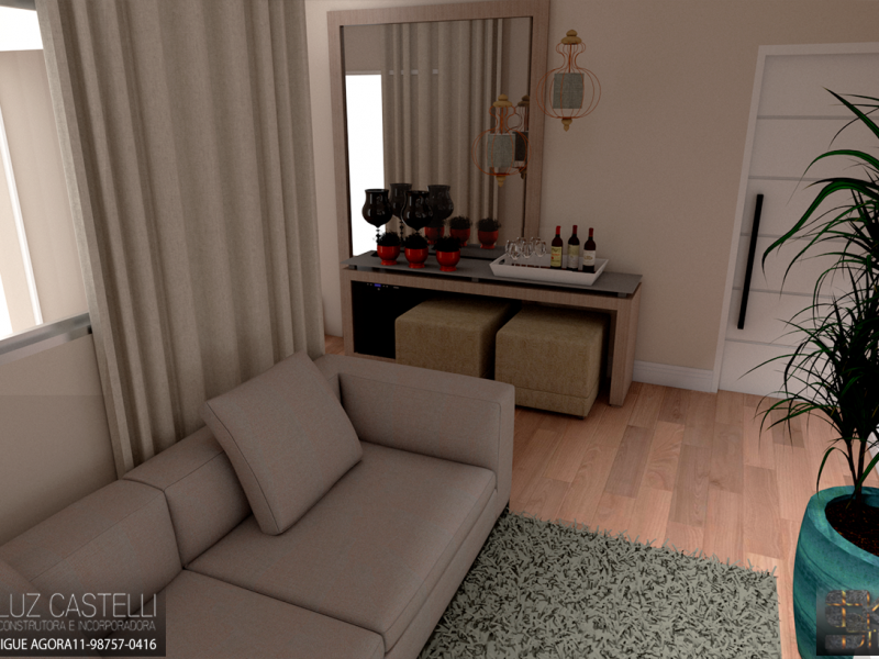 Apartamento à venda Vila América com 100m² e 2 quartos por R$ 345.000 - 690991397-vitorino-01-cobertura-100m2-sem-condominio-vila-pires-santo-andre-luz-castelliconstrutora.png