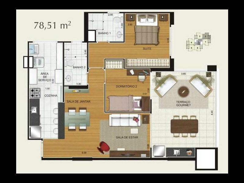 Apartamento à venda Vila Leonor com 80m² e 2 quartos por R$ 650.000 - 1752038579-49.jpg