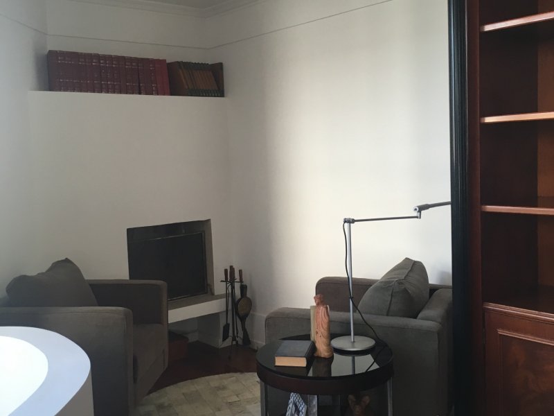 Apartamento à venda Vila Andrade com 210m² e 3 quartos por R$ 1.270.000 - 1698458060-sala-lareira-andar-superior.JPG