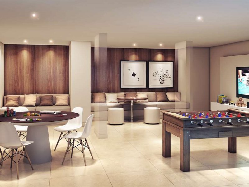 Apartamento à venda Brás com 36m² e 1 quarto por R$ 279.000 - 92135320-sala-de-jogos.jpg