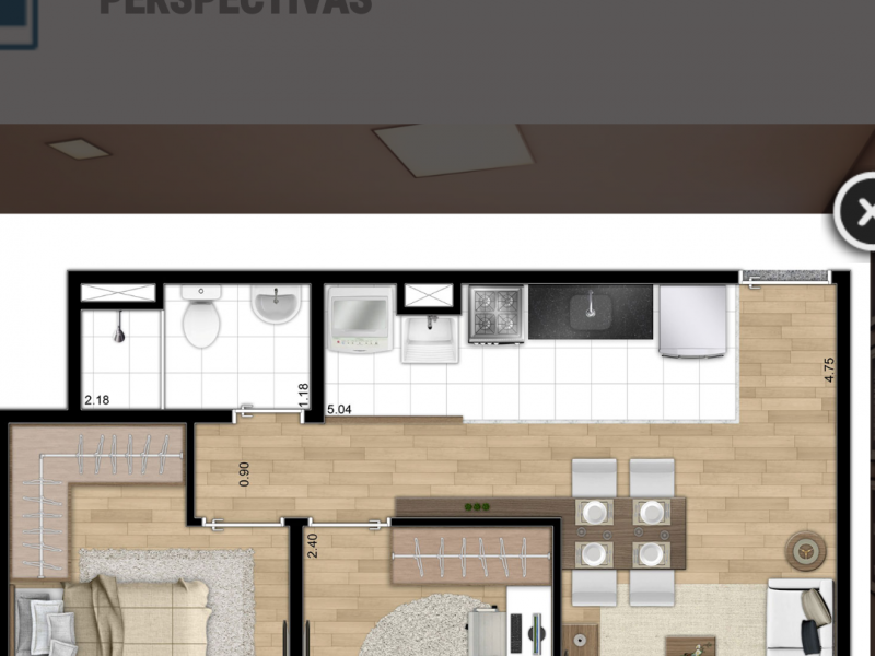 Apartamento à venda Vila Califórnia com 40m² e 1 quarto por R$ 50.000 - 1052719600-screenshot-20190208-171742.png