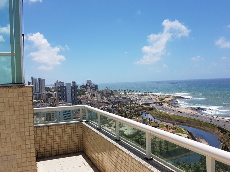 Cobertura à venda Pituba com 202m² e 3 quartos por R$ 890.000 - 5-vista-mar-cobertura.jpg
