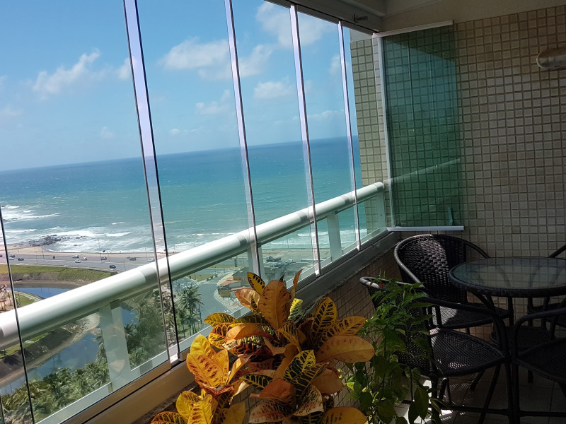 Cobertura à venda Pituba com 202m² e 3 quartos por R$ 890.000 - 6-vista-mar-apto.jpg