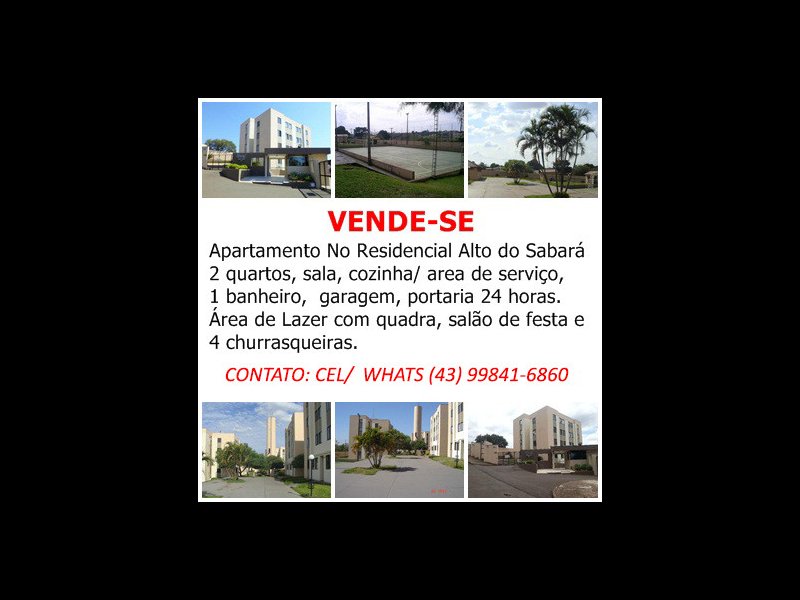 Apartamento para alugar Jardim Novo Sabara com 40m² e 2 quartos por R$ 86.000 - 230669217-1.jpg
