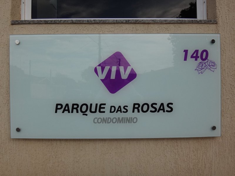Apartamento à venda Jardim Rosolem com 73m² e 3 quartos por R$ 237.000 - 198666315-placa-portaria.jpg