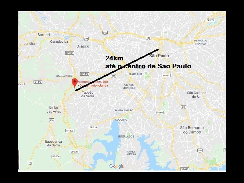 Casa de condomínio à venda Condomínio Iolanda com 340m² e 2 quartos por R$ 2.900.000 - 1750617401-09-mapa-ji-e-sp.jpg