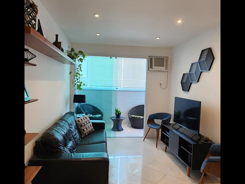 Apartamento à venda Recreio dos Bandeirantes com 85m² e 3 quartos por R$ 645.000 - sala1.jpg
