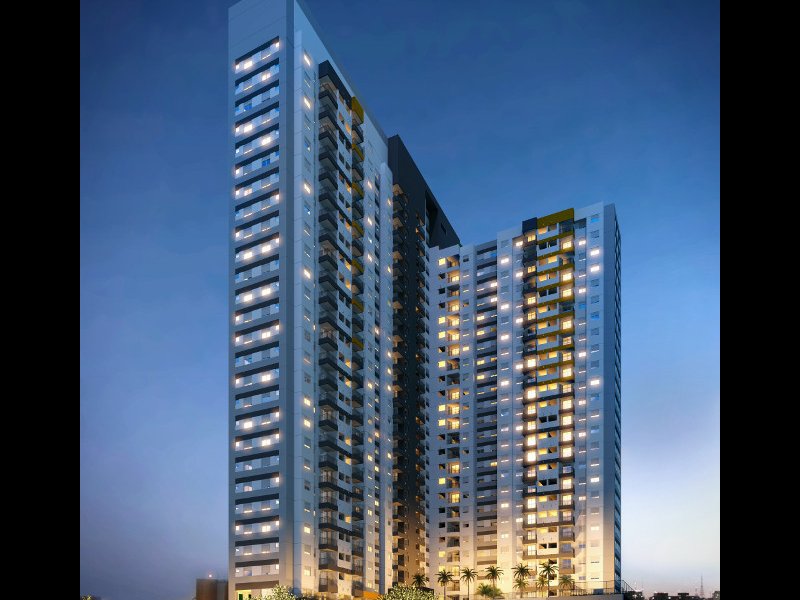 Apartamento à venda Instituto de Previdência com 66m² e 3 quartos por R$ 581.000 - 422523495-4050even-ea-fachada-noite-f1-ar.jpg