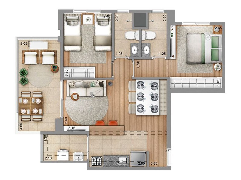 imóvel com 66m² - Vila Mariana - São Paulo
