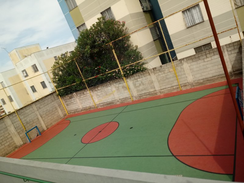 Cobertura à venda Jaqueline com 120m² e 4 quartos por R$ 260.000 - 1113979623-quadra.jpg