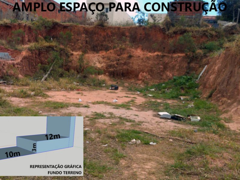 Terreno à venda Centro com 500m² e  quartos por R$ 220.000 - 1332776381-fundos-03.jpg