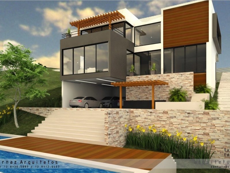 Terreno à venda Centro com 1000m² e  quartos por R$ 189.000 - 380767978-ottaalbernaz-residencia-cassia-fundosv1.jpg