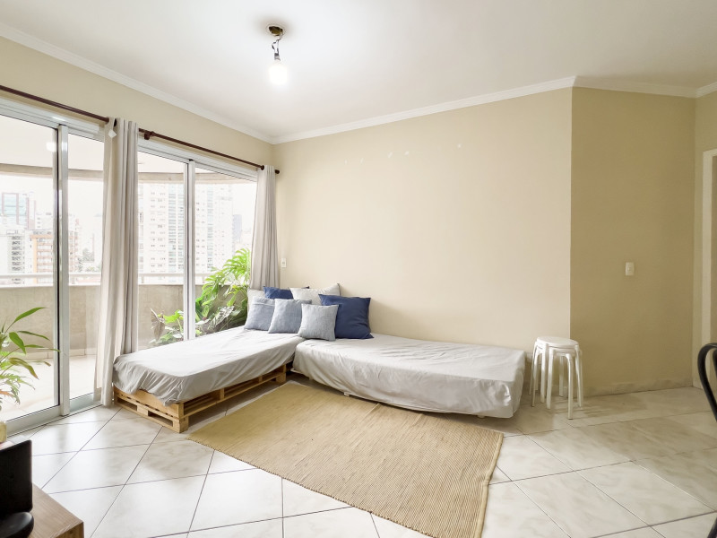 Apartamento à venda Brooklin com 115m² e 3 quartos por R$ 1.250.000 - 1-sala-e-varanda-redes-1.jpg