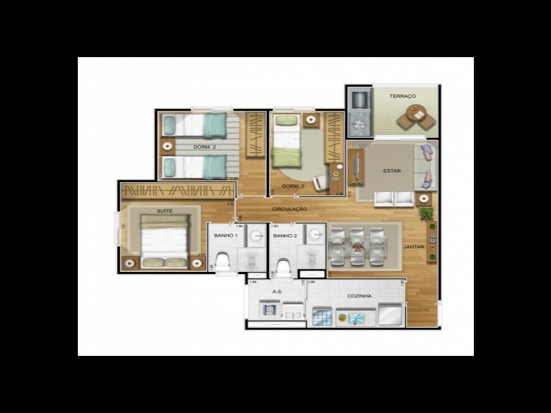 imóvel com 73m² - Jardim Sabará - São Paulo
