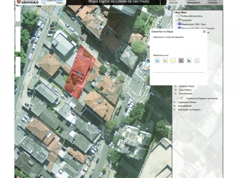 Casa à venda Higienópolis com 466m² e 8 quartos por R$ 3.290.000 - 149003218-localizacao-casa-por-satelite.jpg