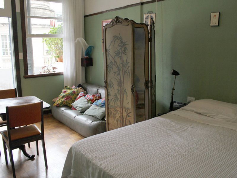 Apartamento à venda República com 36m² e 1 quarto por R$ 300.000 - 1509643581-quarto-sala-varanda.jpg