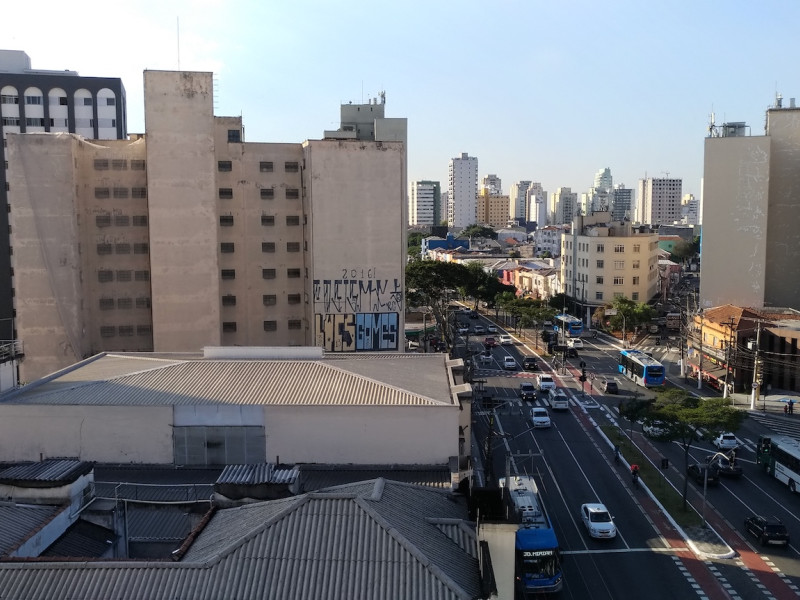 Apartamento à venda Mirandópolis com 98m² e 2 quartos por R$ 490.000 - vista-sala.jpg